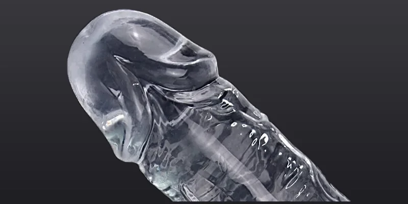 Small Realistic Clear 6 inch Cute Dildo